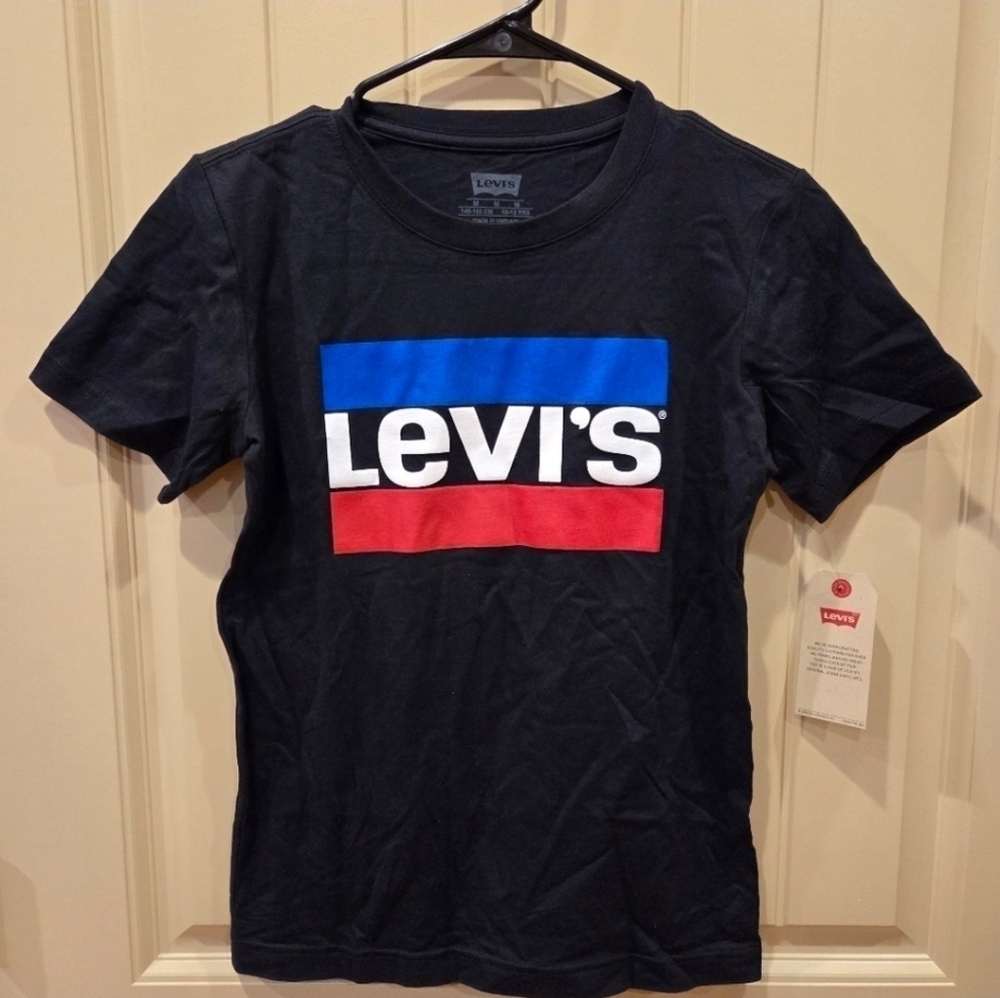 Levi's Big Boys Crew Neck Short Sleeve Graphic T-Shirt Medium 10-12 - Picture 4 of 6